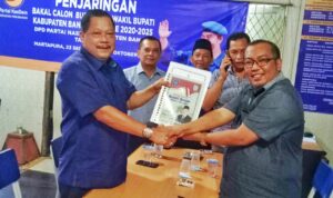 Bakal Calon Bupati Banjar Lamar ke Partai Nasdem