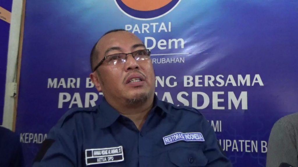 Ketua DPD Partai Nasdem Kabupaten Banjar Muhammad Rizani