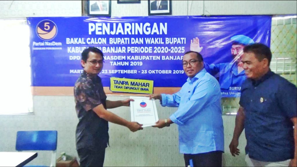 Calon Bupati Banjar Gusti Sulaiman Razak