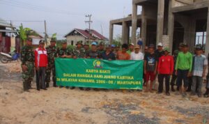 Koramil Martapura Gelar Karya Bakti Hari Juang Kartika 2019