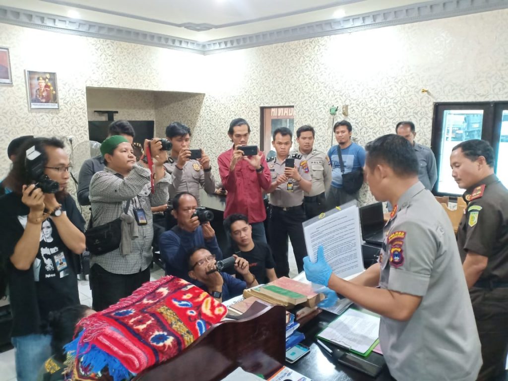 Polres HST Gelar Konferensi Pers Penanganan Kasus Nabi Palsu