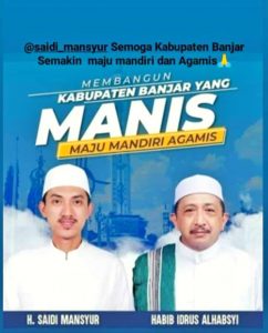 Pasangan H Saidi Mansyur - Habib Idrus