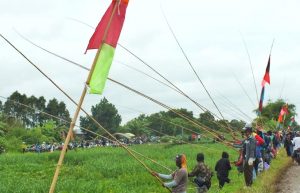 Lomba Maunjun Pair di Desa Panggalaman