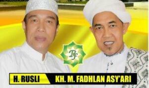 Paslon Bupati Banjar H Rusli - Guru Fadhlan