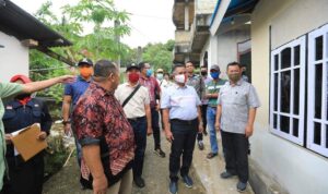 Wali Kota Tarakan Tinjau Program Pembangunan Rumah Swadaya