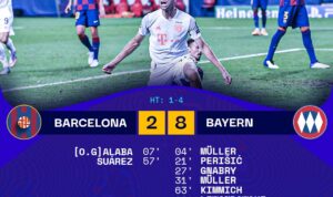 Barcelona Versus Bayern Muencen