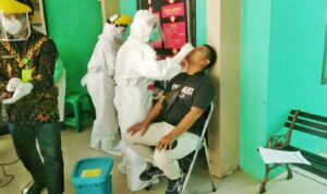 Swab Test Massal Di Kabupaten Banjar