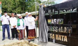 Bupati Balangan Resmikan Masjid Darussalan II