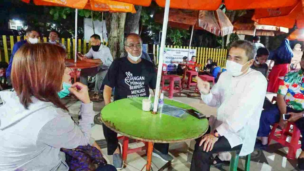 HMJ Malam Mingguan Bersama Pedagang Kawasan Lapangan Murjani