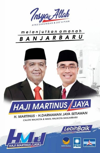 Paslon Wali Kota Banjarbaru HMJ