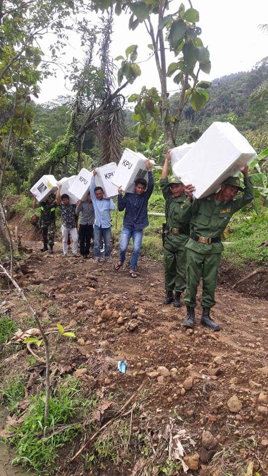 Dok Foto Istimewa : Distribusi Logistik Pemilu