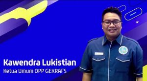 Ketua Umum DPP Gekrafs Kawendra Lukistian