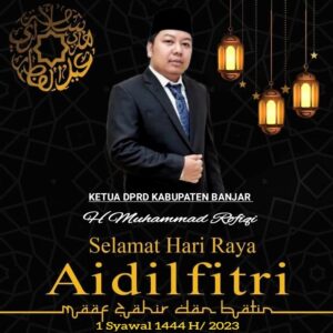 Ketua DPRD Banjar H Muhammad Rofiqi