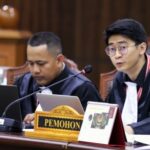 Muhamad Raziv Barokah saat bersidang di MK (Foto Dok Istimewa).