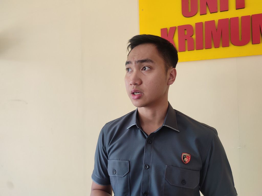 Kanit Pidum Polres Banjar, Ipda Rizky Febrianto. (Foto : Rizal)