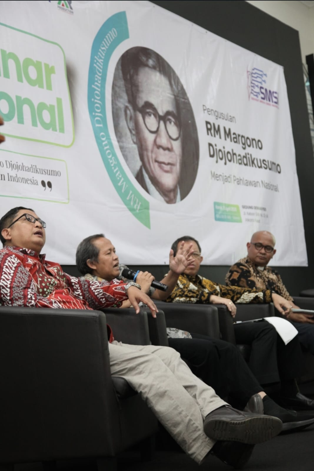 Pengusulan RM Margono Djojohadikusumo jadi Pahlawan Nasional Ditunda
