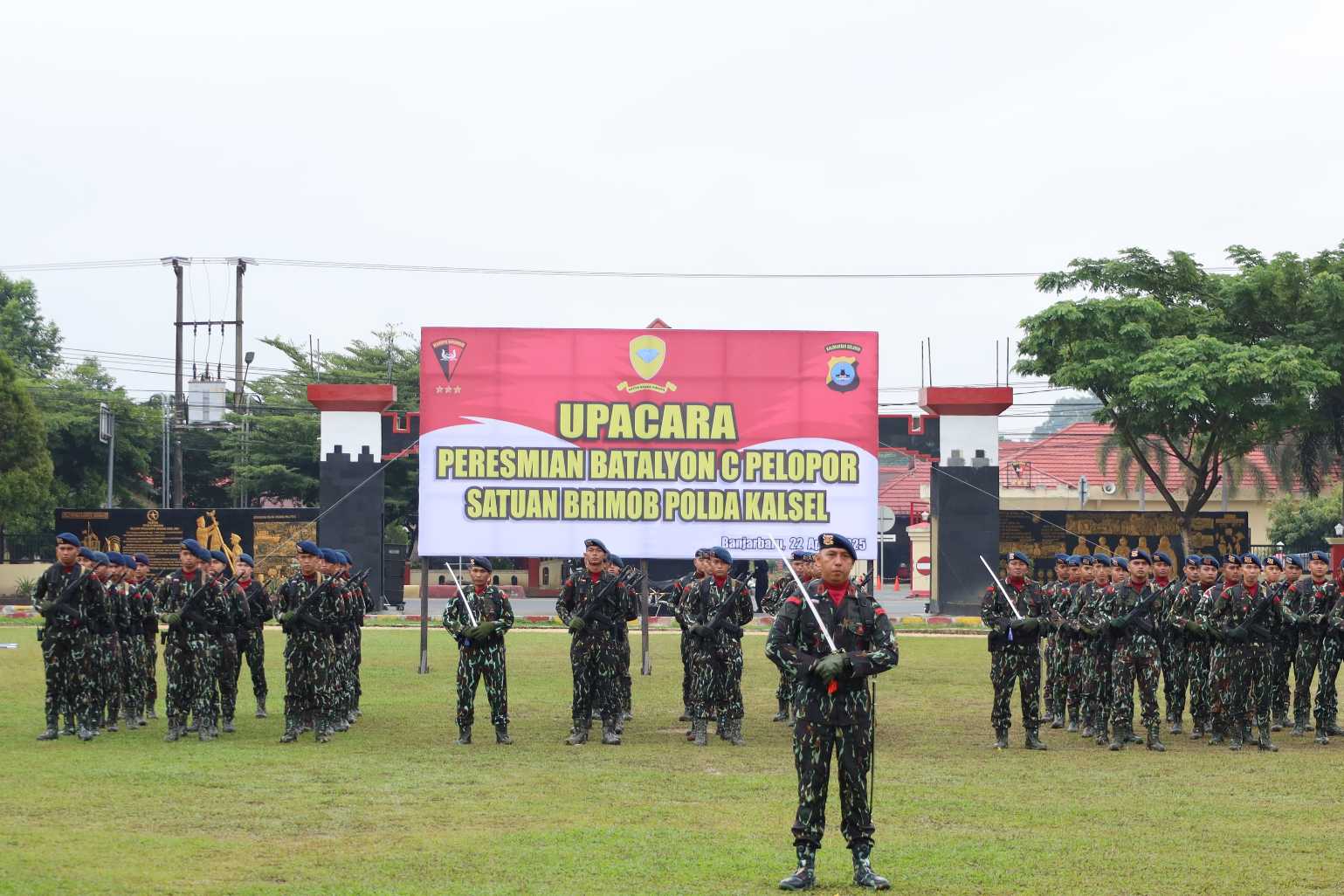 Kapolda Kalsel Resmikan Batalyon C Pelopor Satbrimob Polda Kalsel