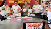 Ditresnarkoba Polda Kalsel Bongkar Jaringan Narkoba Lintas Kalimantan-Sulawesi, 8,7 Kg Sabu dan 10 Ribu Ekstasi Diamankan