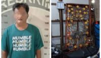 Enam Kali Mencuri di Panti Asuhan, Pencuri Besi Diringkus Polisi di Rumah Kontrakannya