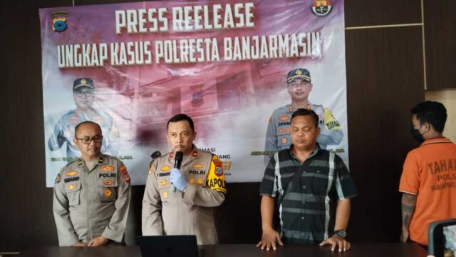 Grebek Rumah Buruh di Belitung Darat, Polsek Banjarmasin Barat Sita Puluhan Gram Narkotika