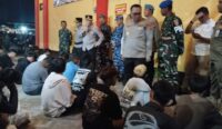 Kapolda Kalsel Pimpin Razia Besar di Banjarmasin, Puluhan Remaja Mabuk Diamankan