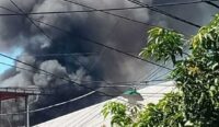 Musibah Kebakaran Landa Kampung Gadang Banjarmasin, Enam Bangunan Hangus