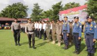 Polres Banjar Gelar Apel Kesiapan Penanggulangan Karhutla 2025