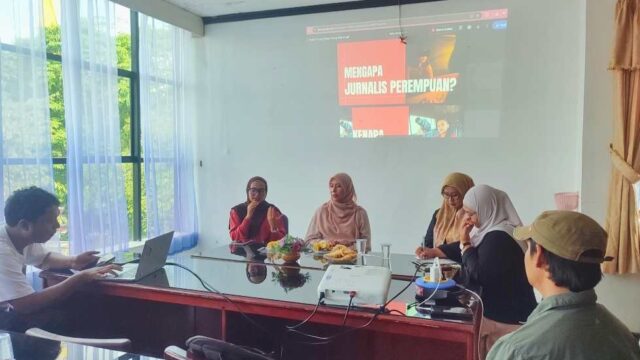 AJI Gandeng FJPI Kalsel Serukan Ruang Aman Untuk Jurnalis Perempuan