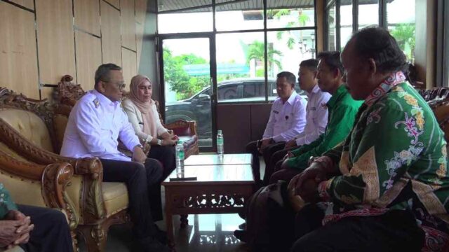Lembaga Adat Dayak Lawangan Sampaikan Aspirasi Ke Bupati Tabalong