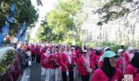 Fun Walk Hari Bidan Sedunia di Gelar di Kalsel