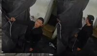 Viral! Aksi Maling Gondol Panci dan Gerobak dari Kafe Timur Jauh Banjarmasin