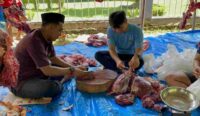 Lapas Narkotika Karang Intan Bersama Warga Binaan Laksanakan Ibadah Kurban Idul Adha 1446 H