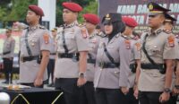 Delapan Pejabat Polres Banjar Berganti, Kapolres Tekankan Pelayanan Humanis. (Foto : Humas Polres Banjar)